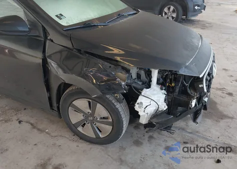 2020 Hyundai Ioniq Hybrid Blue from USA, damaged, VIN KMHC65LC2LU228816